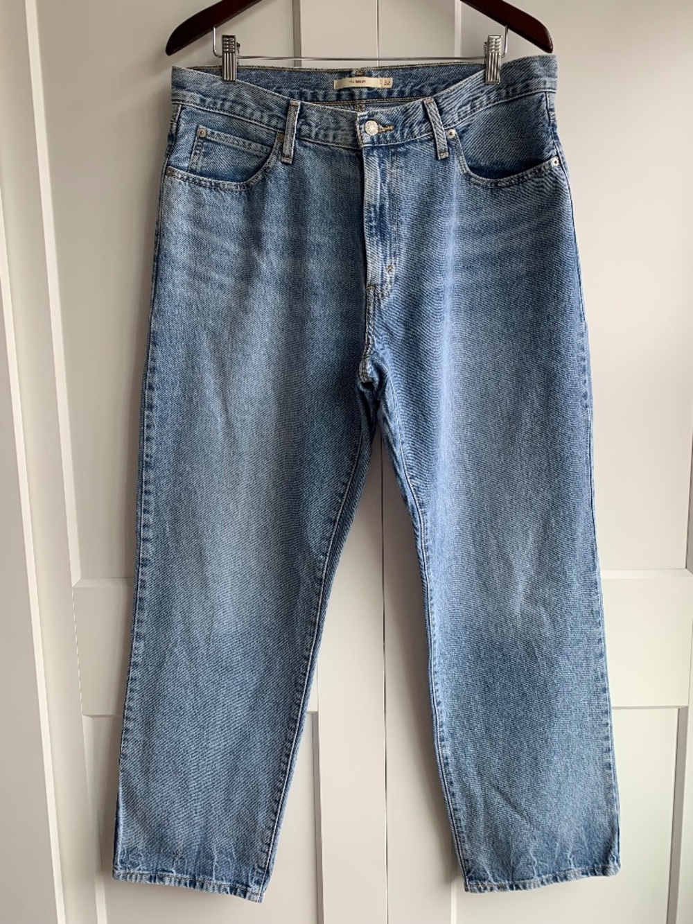 Levi's 94 Baggy Jean 100% Cotton Women's Size 32 with inseam 30
